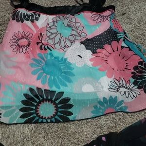 Floral dressy tank top